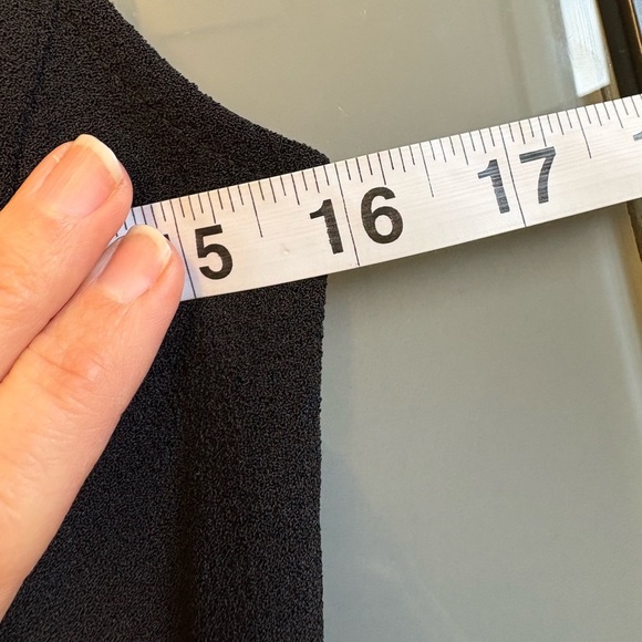 Dynamite sleeveless Fit & Flare above knee crew neck Little Black Dress Small - Picture 9 of 11